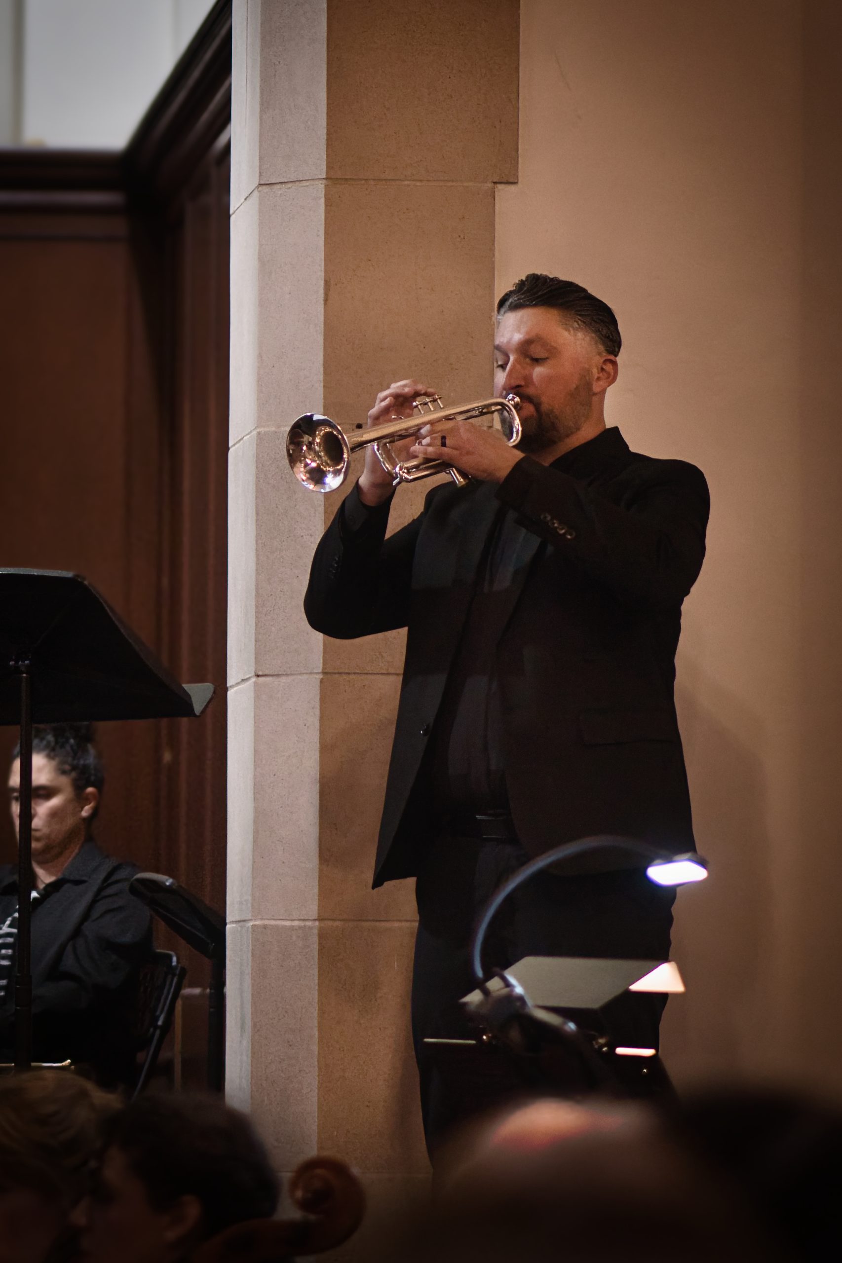 Nick Loafman, trumpet soloist with Springs Camerata