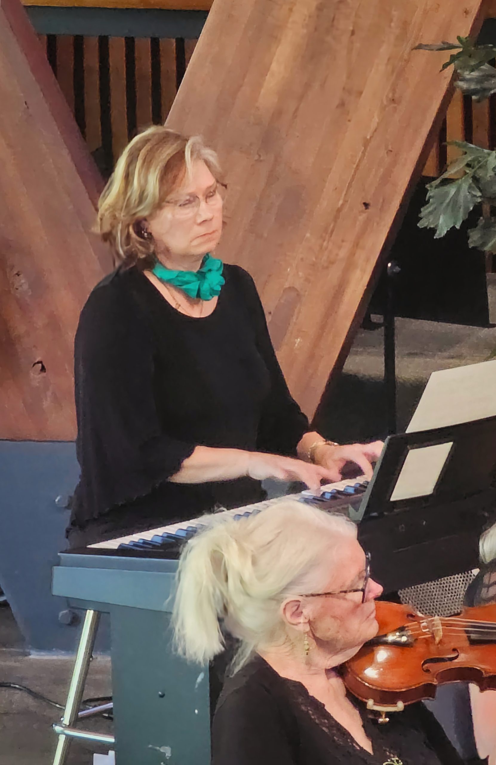 Springs Camerata musicians in rehearsal
